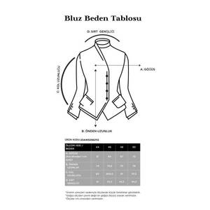 Blusa Verde Bordada para Mujer con Cuello con Volantes, Corte Holgado, Ideal para Fiestas - Product Image 4