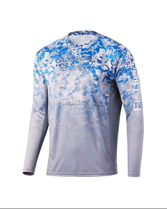 Camisetas de Pesca para Adultos, Unisex, Antibacterianas, Transpirables, Estampadas, 100% Poliéster, para Exteriores, Color Personalizado, Transferencia Térmica - Product Image 2