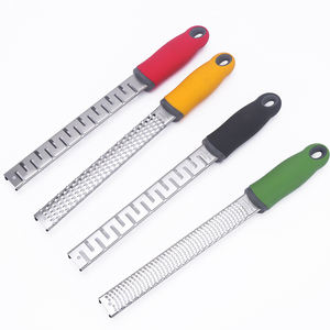 Cocina multifunción de acero inoxidable con mango resistente, rallador de verduras y cítricos, trituradora de queso, herramienta Zester de limón, rallador de queso - Product Image 2