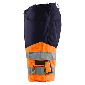Pantalones cortos de seguridad de alta visibilidad para hombre más vendidos Hi Viz Work Cargo pantalones cortos de seguridad de buena calidad pantalones cortos con cinta reflectante de seguridad - Product Image 1