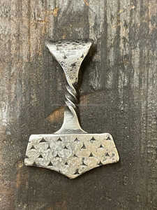 Ngã Ba Mực Hot Bán 2024 Kim Loại Mặt Dây Chuyền Gothic Đồ Trang Sức Người Đàn Ông Thép Không Gỉ Vòng Cổ Bằng Thủ Công Độc Đáo Ấn Độ - Product Image 3