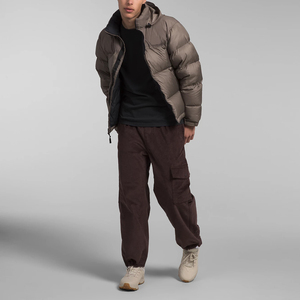OEM <b>Waterproof</b> Plus Size Winter Coat with Printed Design Custom Men's <b>Padded</b> Coat Leather Bubble Puffer <b>Jacket</b> Warm - Product Image 6