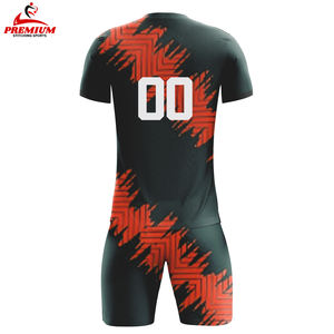 Premium Quality Latest Version Soccer Jersey Custom Logo <b>Football</b> Shirt Heat-Transfer Printed Breathable Short Soccer Uniform - Product Image 2