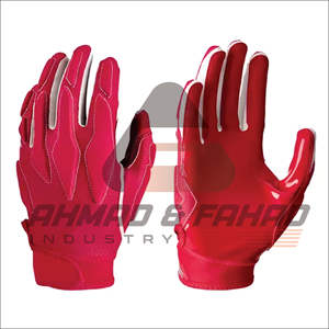 A&F Industry High Quality Breathable Football <b>Gloves</b> Custom Grip American Design for Outdoor <b>Sports</b> New Arrival in Pakistan - Product Image 3