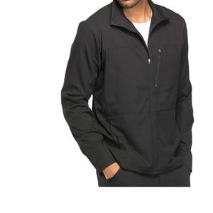 Enfermería Scrubs Reutilizable Hospital de invierno Spandex Uniformes Suave Elástico Tallas grandes Fleece Scrub Jacket para Lady Doctors - Product Image 3