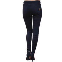 Jean en denim extensible pour femme, couleur unie, lavable, patchwork, coupe ample Y2K streetwear, style boyfriend, taille mi-haute, décontracté été