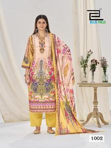 ผ้าไหมผ้าเครปคุณภาพระดับพรีเมียมดีไซน์เนอร์ Kurti กับโมติผ้าลูกไม้งานพิมพ์ดิจิตอลสำหรับสวมใส่สบายๆ - Product Image 4