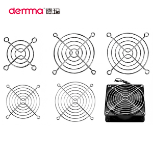 Rejilla Protectora Metálica DM 40M IP40, de Alambre de Hierro Niquelado, para Ventilador Axial Serie 80 - Product Image 3