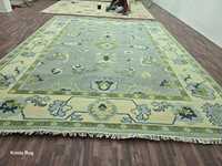 Tapis turc moderne haut Antique Oushak laine tapis ensemble coton noué à la main pour Room-8x10 de séjour 10x14 12x15 tailles pour l'exercice