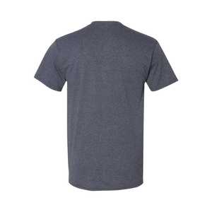 Vente chaude Meilleure Qualité O-Neck T-Shirt Personnalisable Doux Au Toucher Vêtements Décontractés Conception Vierge Taux De Gros Motif Solide - Product Image 4