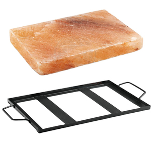 Venta al por mayor de placas de sal del Himalaya de forma cuadrada y bandeja de bloque de sal del Himalaya parrilla para barbacoa - Product Image 2