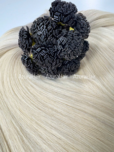 ลดราคาเดือนกันยายน ขายส่ง-ขายปลีก ผมต่อเวียดนามแท้ คุณภาพพรีเมียม แบบ Double Drawn ต่อแบบ Machine Double Weft  ปลายแบน  ต่อแบบเคราติน  เนื้อผมนุ่มสลวย - Product Image 3