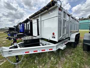 Hydraulic Dump ATV Steel Farm <b>Trailer</b> <b>Tractor</b> Transportation Bulk Dump <b>Trailer</b> 8 Ton Tipping Agricultural <b>Trailer</b> 3-Year - Product Image 3