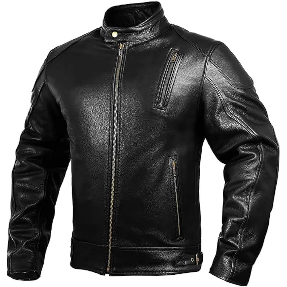 New Design Motorbike Leather Jackets Marvel Star Lord Factory Direct Sales Men's Leather Jackets