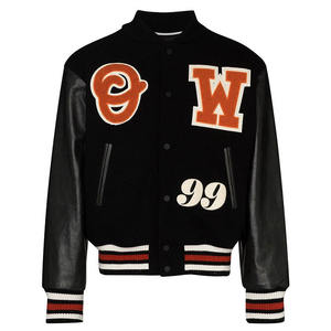 Vestes universitaires de broderie sur mesure 2024 approvisionnement d'usine en plein air impressionnant à la recherche de vestes universitaires Letterman pour hommes - Product Image 3