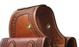 Sac de selle de cheval traditionnel robuste en cuir véritable pour Western Trail Ride et autres sports Selles de cheval en cuir véritable - Product Image 4