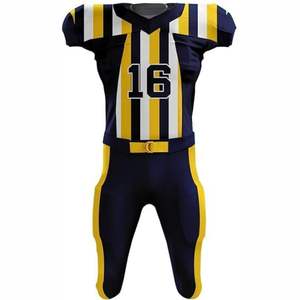 Maillot de football américain personnalisé de haute qualité, manches courtes, impression de logo personnalisée, respirant, unisexe, grande taille, protection UV - Product Image 5