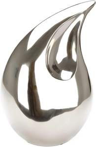 Urnes larme imprimées en émail papillon Petites urnes de crémation décoratives en métal gravées à la main pour cendres humaines - Product Image 3