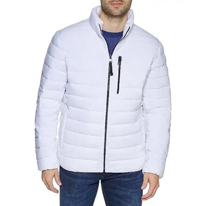 High Street Men's Stylish Stand Puffer Jacket Abrigos Chalecos Tallas grandes Transpirable Cómodo para el clima de Pakistán de invierno - Product Image 1