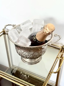 Seau à glace de style traditionnel pour le refroidissement du vin et du champagne, élégant refroidisseur de boissons, pour les fêtes, les réceptions et les occasions spéciales - Product Image 6