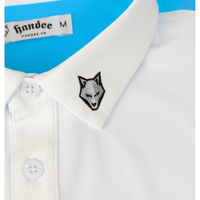 Polo de Manga Corta para Hombre Handee con Elegante Diseño de Rayas, 100% Poliéster, Transpirable, Ropa de Golf Moderna