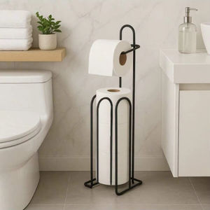 Classic Metal Tissue Holder For Traditional Home Decor Combining Timeless Design With Modern Metal Strength - Product Image 1