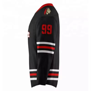 Nouveau Style OEM Personnalisé Joueurs Professionnels Polyester Mesh Maillot de Hockey sur Glace pour Hommes Custom Made Ice Hokey Jersey Hommes THT WEARS - Product Image 5