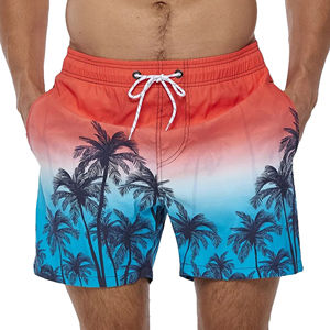 Pantalones cortos de playa con gráfico de piña simple para hombre, pantalones cortos de tabla de Surf con estampado 3D, traje de baño Hawaiano de verano, bañadores, pantalones cortos de hielo - Product Image 2