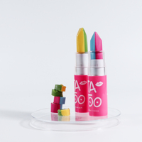 Rouge à lèvres imperméable de haute qualité NATINDA, formule de tatouage magique avec une tenue longue durée, ingrédient minéral, bâton 3,5gX2
