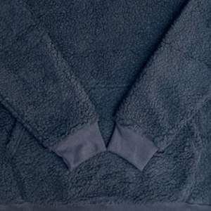 Unisex Black <b>Sherpa</b> <b>Hoodie</b> Half Zip Pullover Fleece Jacket Kangaroo Pocket Warm Casual Streetwear - Product Image 3