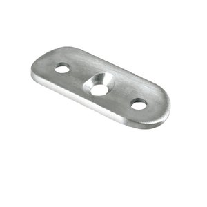 SS316L Schwarzes Finish Rohr Edelstahl Handlauf Fitting Geländer Treppen geländer Zubehör Handlauf halterung-Gerade - Product Image 5