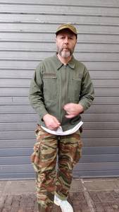 Chaqueta Acolchada de Lona de Algodón con Forro Personalizado de Fábrica para Hombre, Cortavientos de Invierno, Transpirable, Resistente al Viento, de Secado Rápido, Informal para Exteriores - Product Image 2