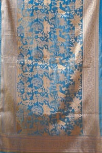 Designer Pure Weaving Silk Saree with Zari Weaving Traditional Indian & Pakistani <b>Wedding</b> Party Wear for <b>Women</b> - Product Image 4