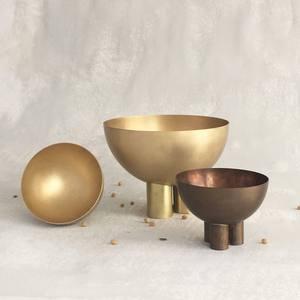 Cuenco de vela redondo cónico de Metal chapado en cobre, diseño cortado, alta calidad, decoración del hogar, más vendido - Product Image 3