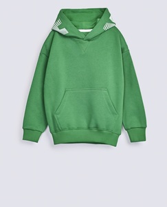 2025 fabricant hommes tissage inversé à capuche contraste coton polaire blanc fermeture éclair point personnalisé sweat à capuche réversible - Product Image 1