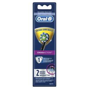 Oral-B 01105091 Replacement White <b>Toothbrush</b> <b>Heads</b> - 4 Pieces Cross Action - Product Image 4