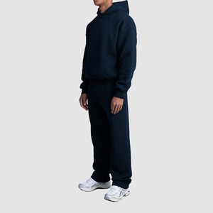 Sweat à capuche pour homme grande taille, en molleton de coton surdimensionné, lourd, pour l'hiver, fournisseur OEM au Pakistan - Product Image 6