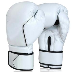 Gants de boxe en cuir véritable de qualité supérieure Gants de boxe avec logo personnalisé en gros Gants de boxe pour hommes - Product Image 5