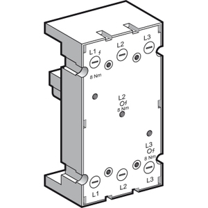 Adattatore SCHNEIDER ELECTRIC LA9ZA32600 3P per sistema busbar da 60 a 150 A, cavo busway e cavo da 60 mm - Product Image 1