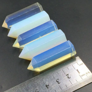 Tour en opale de cristal de haute qualité, pointe de cristal, pierre précieuse de guérison Reiki de haute qualité, obélisque, tour, pierre naturelle, vente en gros - Product Image 4