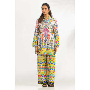 Conjunto de 2 Piezas con Estampado Bohemio IPST-77486, Primavera/Verano, Tallas XS a 3XL, Conjunto de Shorts - Product Image 5