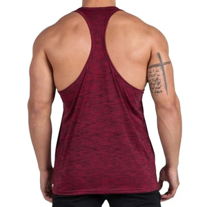 Camiseta sin mangas deportiva informal para gimnasio para hombre, camiseta muscular ligera de secado rápido de algodón 100% con diseño sin mangas con logotipo personalizado - Product Image 2