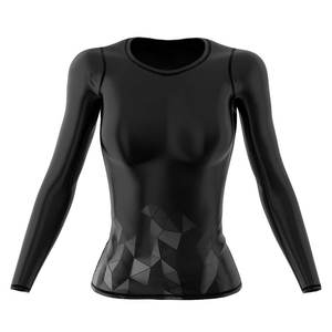 ชุดรอมเปอร์รัดรูปน้ำหนักเบาของผู้หญิงชุดออกกำลังกายแบบกำหนดเองเสื้อทรงผอมระบายอากาศสำหรับฤดูใบไม้ผลิ - Product Image 1