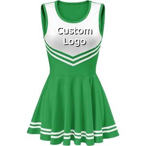 Uniformes de cheerleading, ensemble d'équipe personnalisé, matière légère, ajustement confortable - Product Image 2