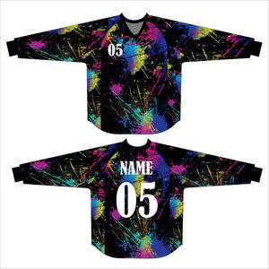 Camisetas de Paintball de Grado Superior 2025, camisetas personalizadas de uniforme de Paintball con mangas completas, camisetas ligeras personalizadas de Paintball - Product Image 5
