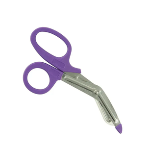 Tijeras de utilidad de acero inoxidable alemán de calidad superior, tijeras de lona de enfermera, tijeras de vendaje con mango de plástico para Manual - Product Image 2