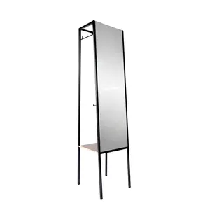 Decorative Wall Hollywood Style Full Length Floor Standing Dressing Mirror