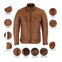 Veste à capuche matelassée en cuir de vache véritable pour homme, de qualité supérieure, en toile, pour l'hiver et l'automne, avec doublure en polaire de haute qualité en fibre de bambou
