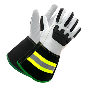 Gants de soudage TIG sur mesure de haute qualité en cuir de vache fendu gants de travail d'hiver en gros gants de soudage en cuir de vache - Product Image 1