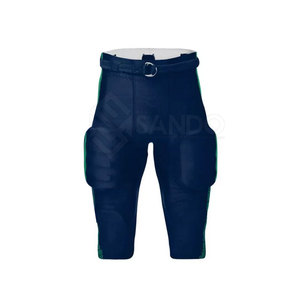 Uniforme de Fútbol Americano de Alta Calidad, Cómodo, Transpirable, Tallas Grandes, Mangas Cortas, Logotipo Personalizado, 100% Poliéster, Conjuntos Duraderos - Product Image 2